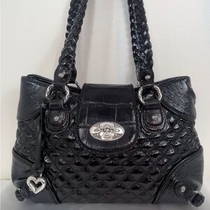 Brighton Patent Leather Bag Purse